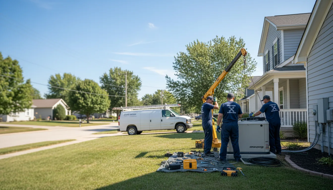Generator Installation in San Augustine, TX near me